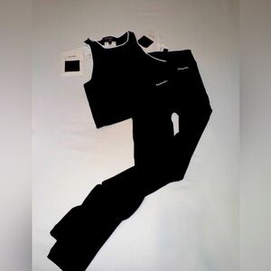 Two piece Chanel set.